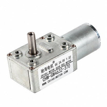 CHW-GW4632-370 right-angle worm DC gearmotor