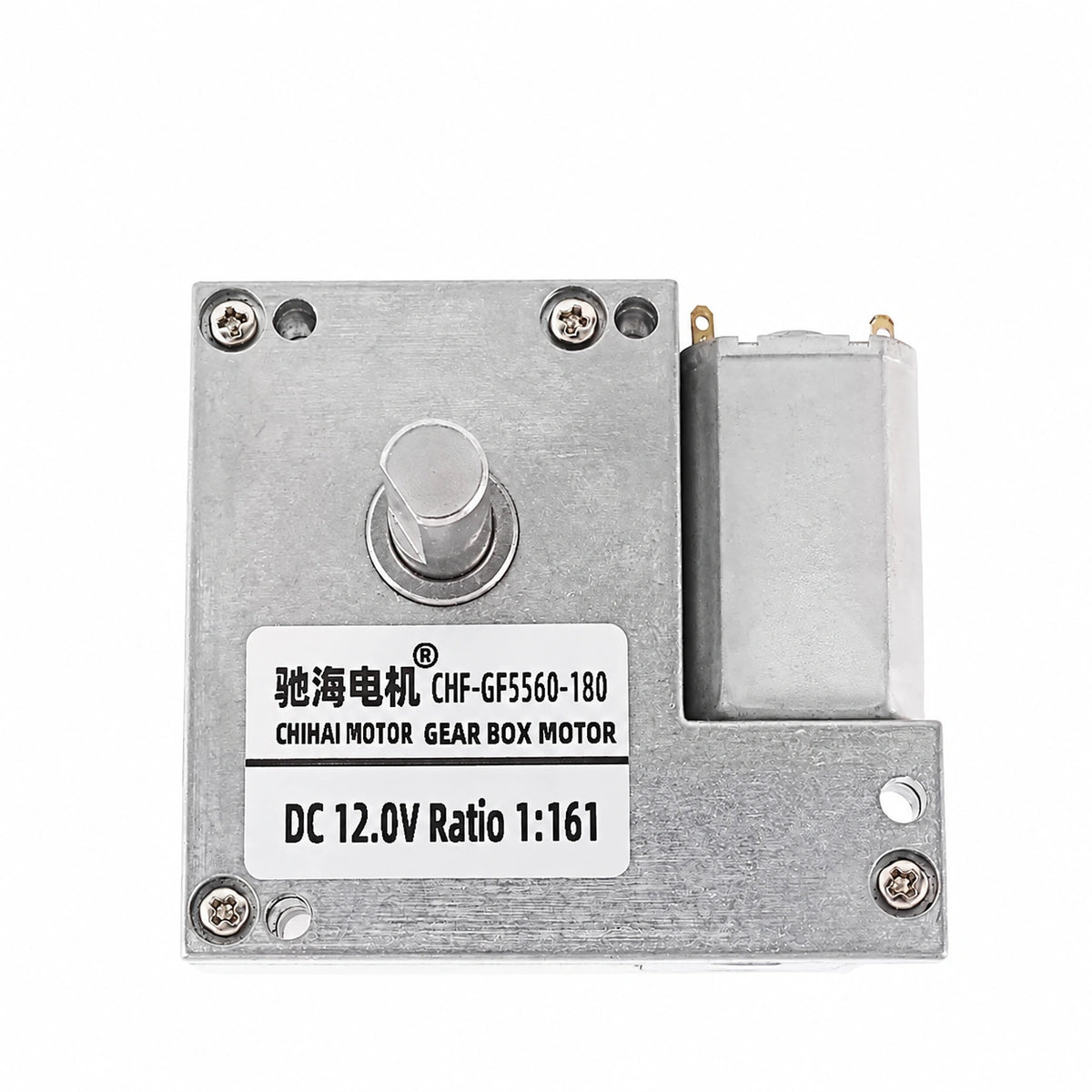 CHF-GF5560-180 front view and D-shaped output shaft