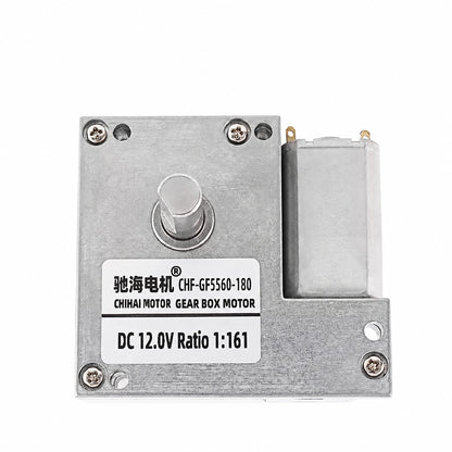 CHF-GF5560-180 front view and D-shaped output shaft