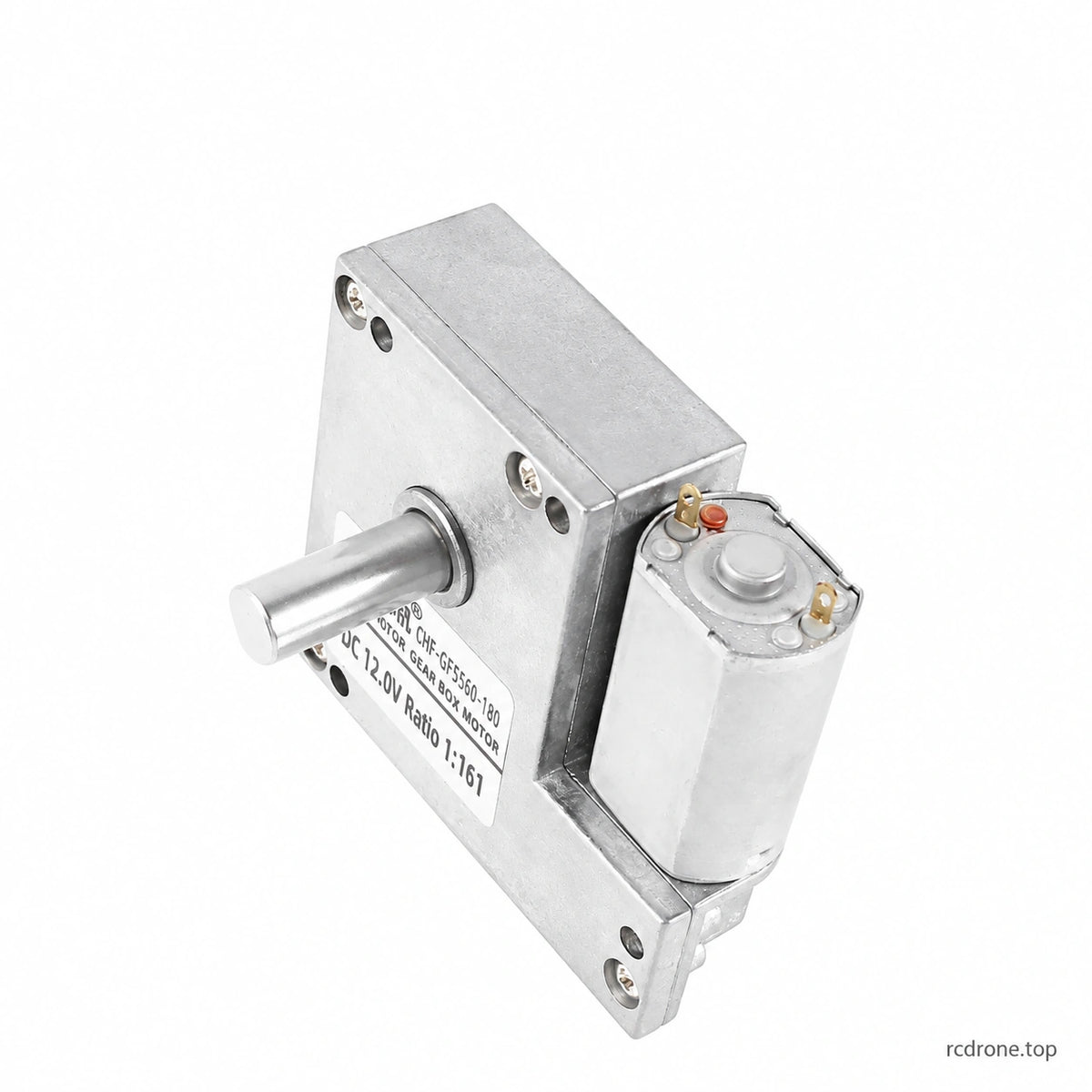 CHF-GF5560-180 motor terminals and gearbox view