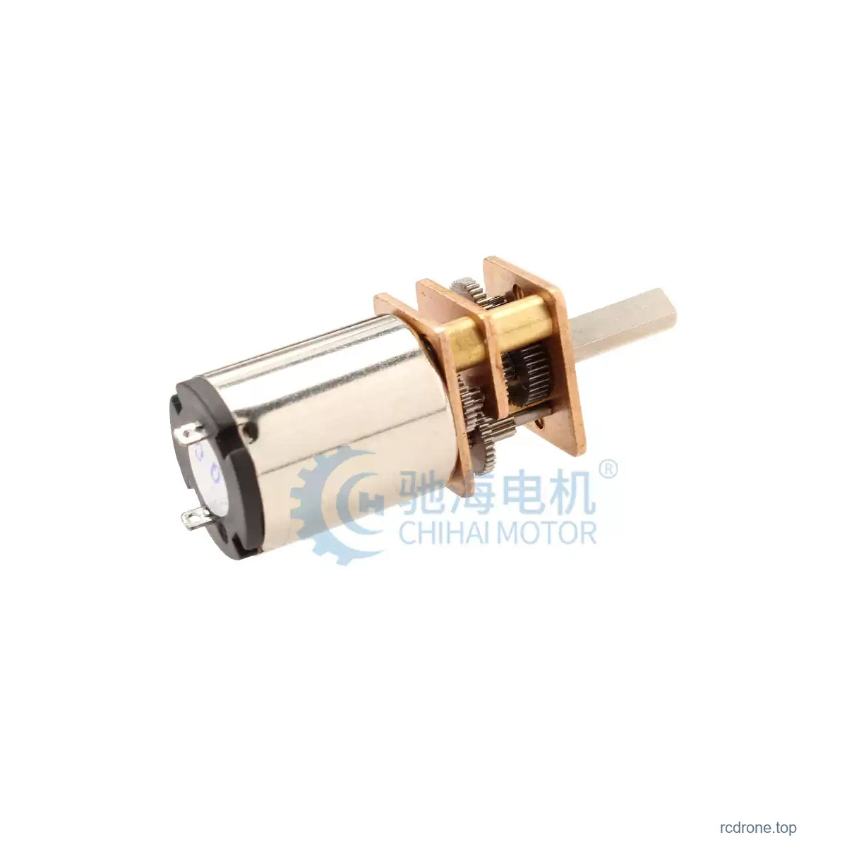 Coreless motor opposite side view