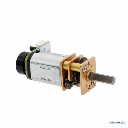 GM12-N20 motor, metal reduction gears, D-shaft and encoder assembly