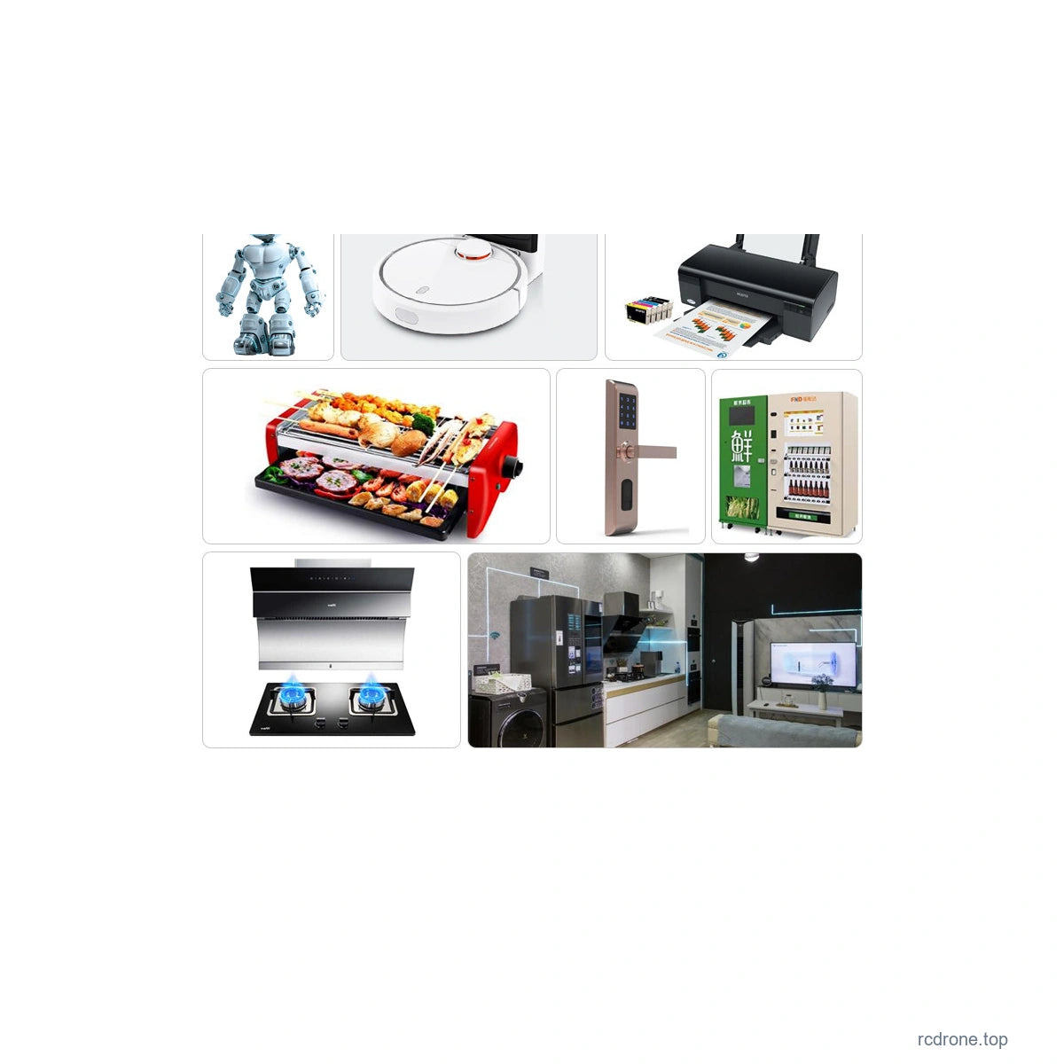 Series application examples: robots, locks, printers and automated equipment; illustrated equipment not included