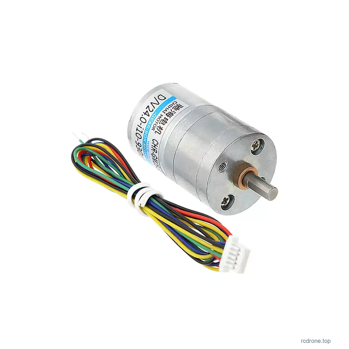 CHIHAI GM25-BLDC2418 D-shaft motor and five-wire harness