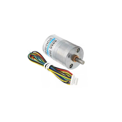 Motor Only package; illustrated silver motor; 6V uses the black motor