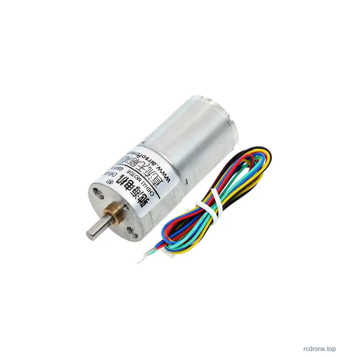 Alternate brushless motor front and lead view