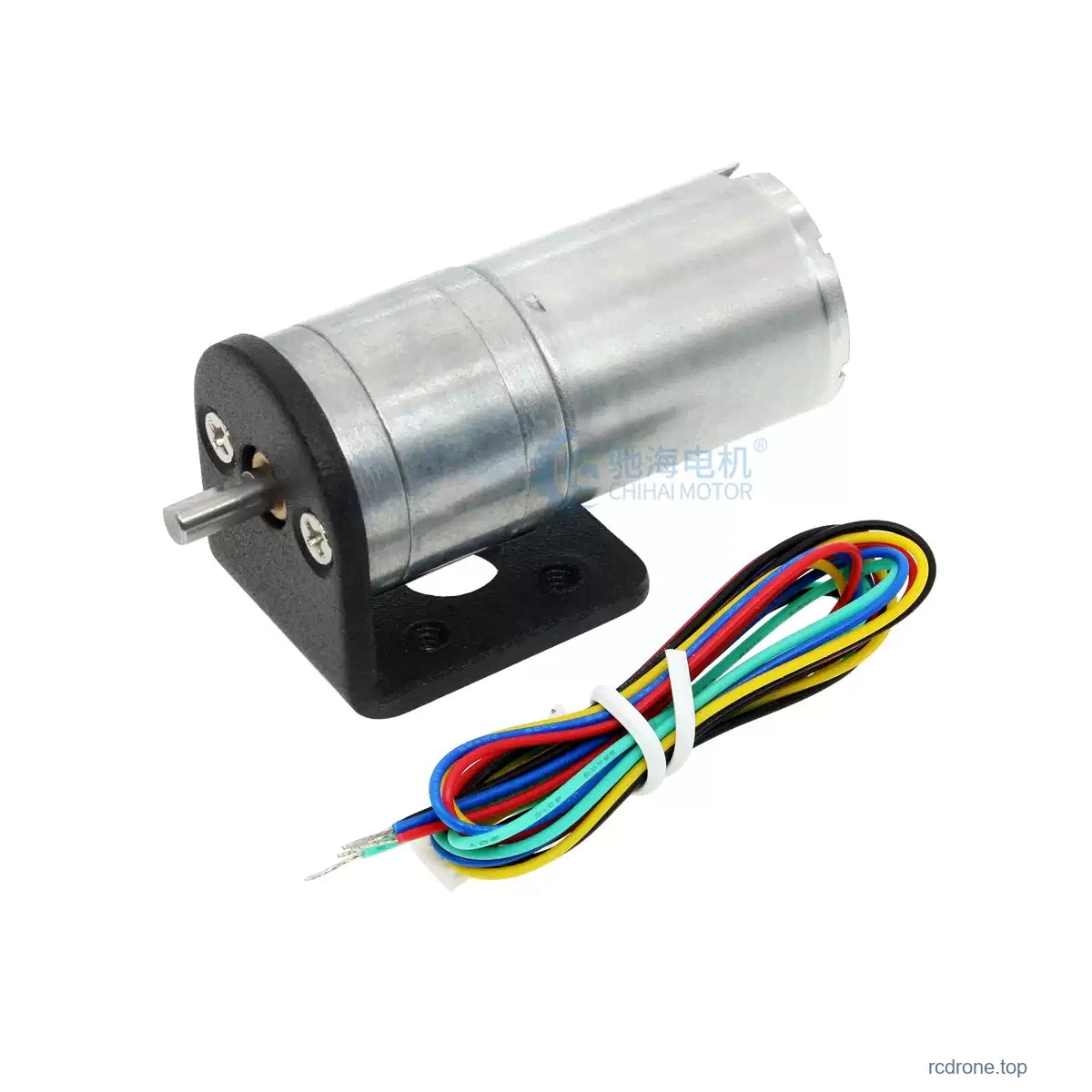 Motor mounted on optional bracket