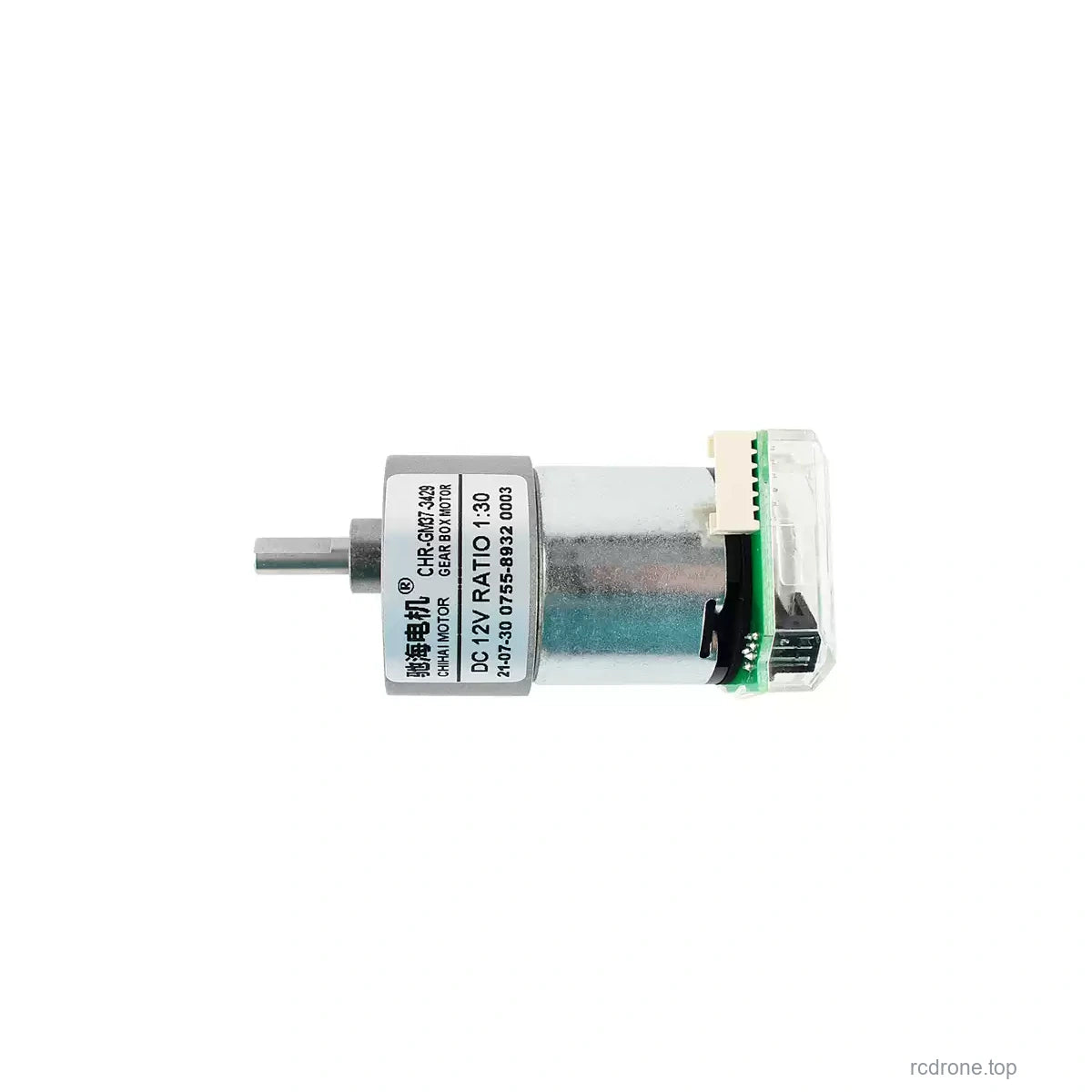 CHR-GM37-3429 side view and optical encoder