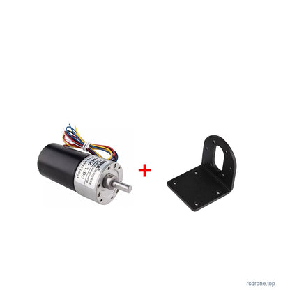 Motor and mounting bracket package