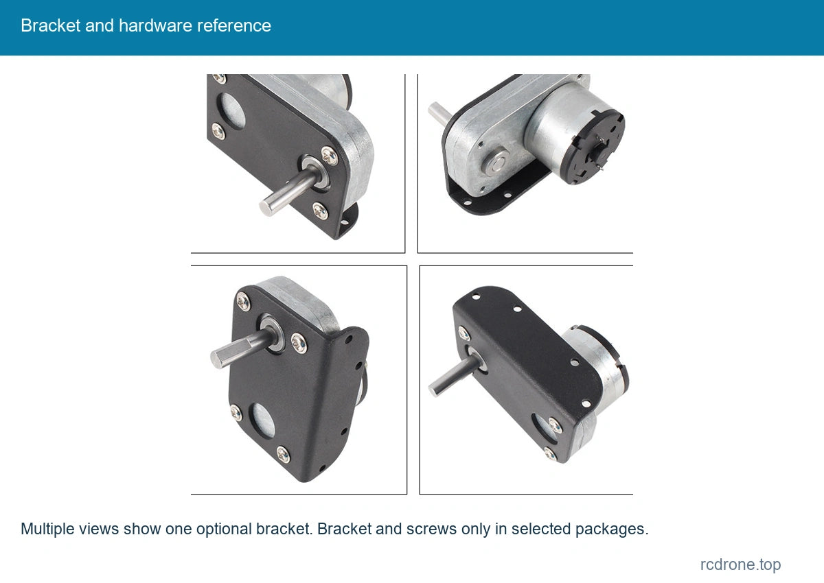 Bracket and hardware reference