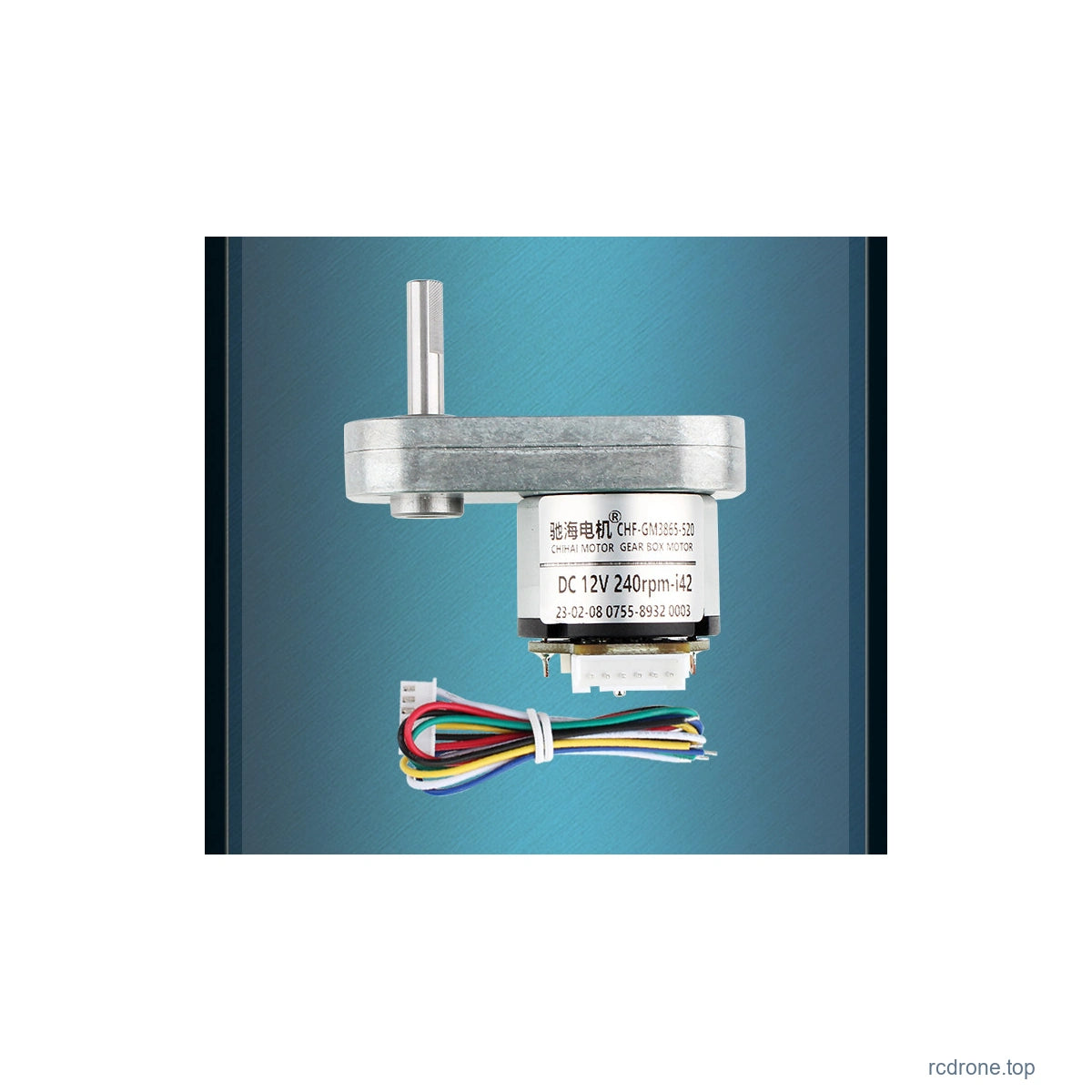 CHF-GM3865-520 encoder motor physical view 2