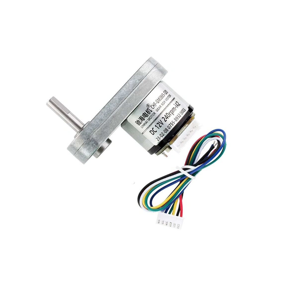 Encoder motor-only package and matching lead