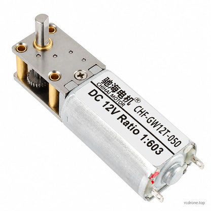 GW12T-050 worm gear motor product detail view