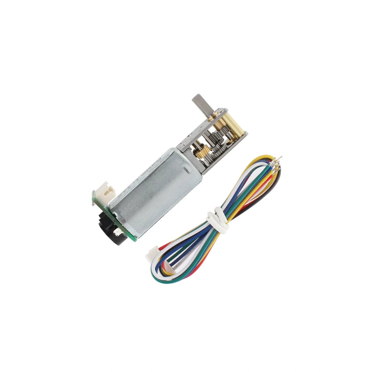 CHF-GW12T-050ABHL Hall encoder motor and lead; Connector toward output shaft