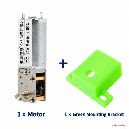 Motor and green mounting bracket package