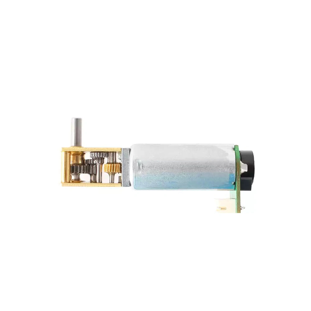 GW12T-050ABHL motor side view and output shaft