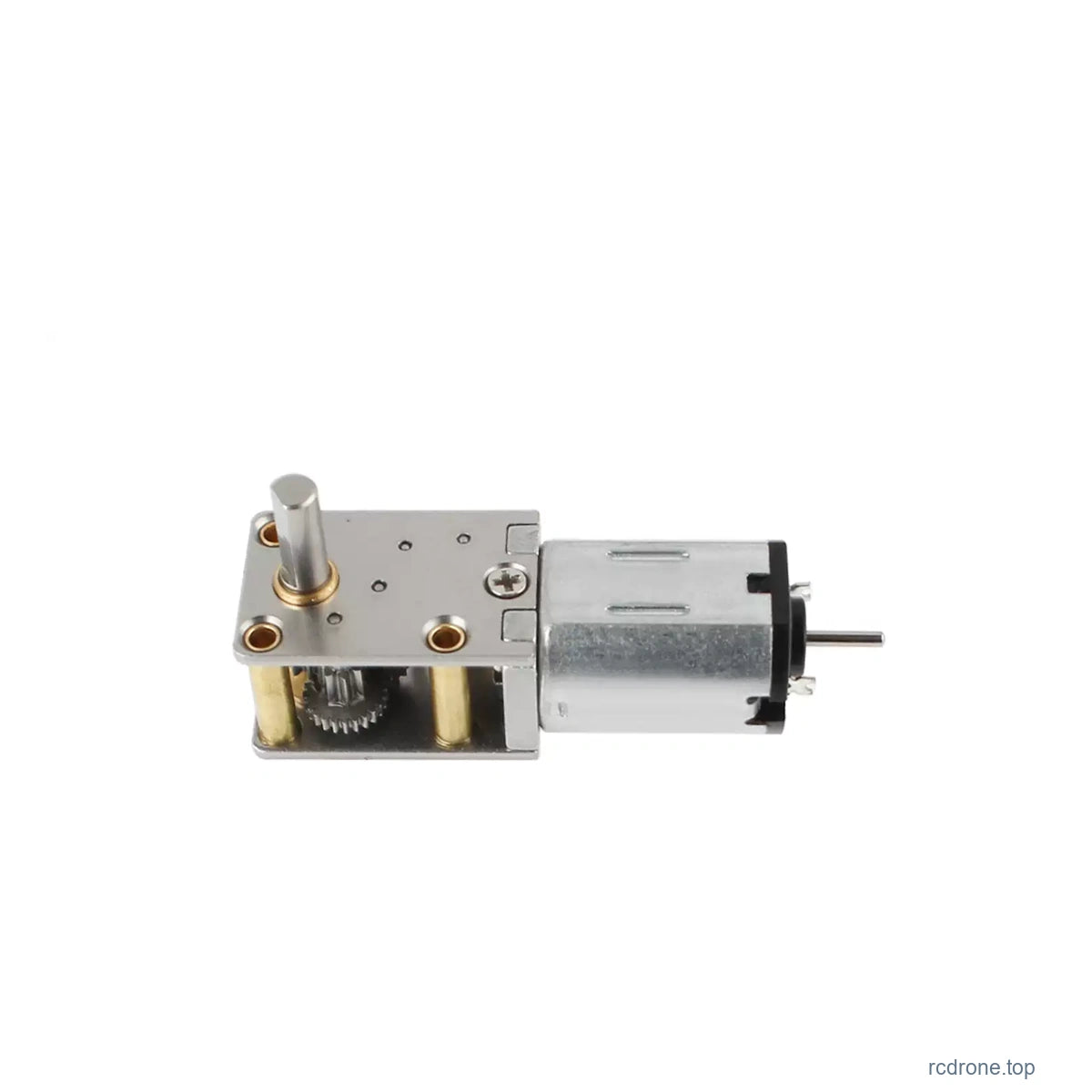 Steel-plate worm motor side view