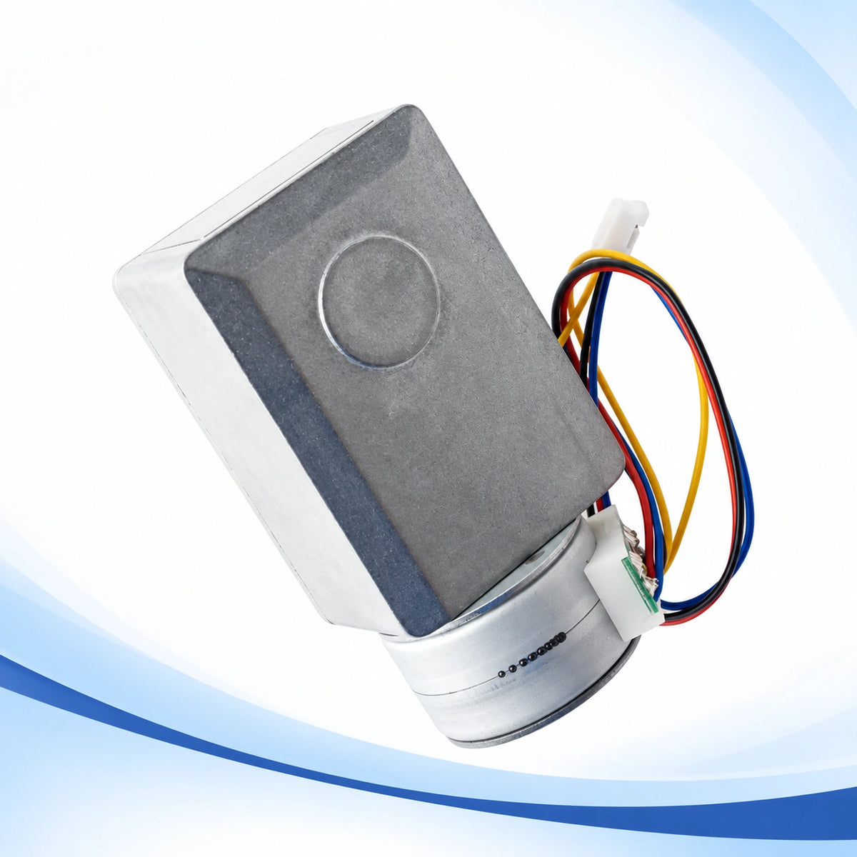 GW4632-25BY gearbox rear view and four-wire lead