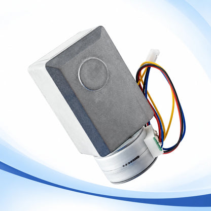 GW4632-25BY gearbox rear view and four-wire lead