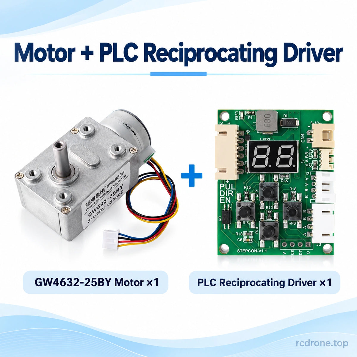 GW4632-25BY motor and PLC-control reciprocating driver package