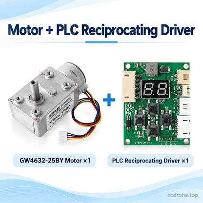 GW4632-25BY motor and PLC-control reciprocating driver package