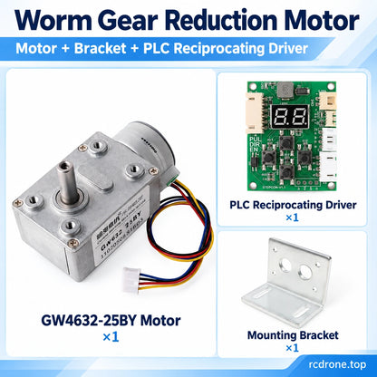 GW4632-25BY motor, bracket and PLC-control driver package