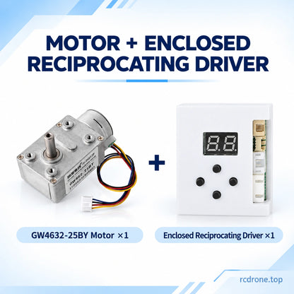 GW4632-25BY motor and enclosed reciprocating driver package