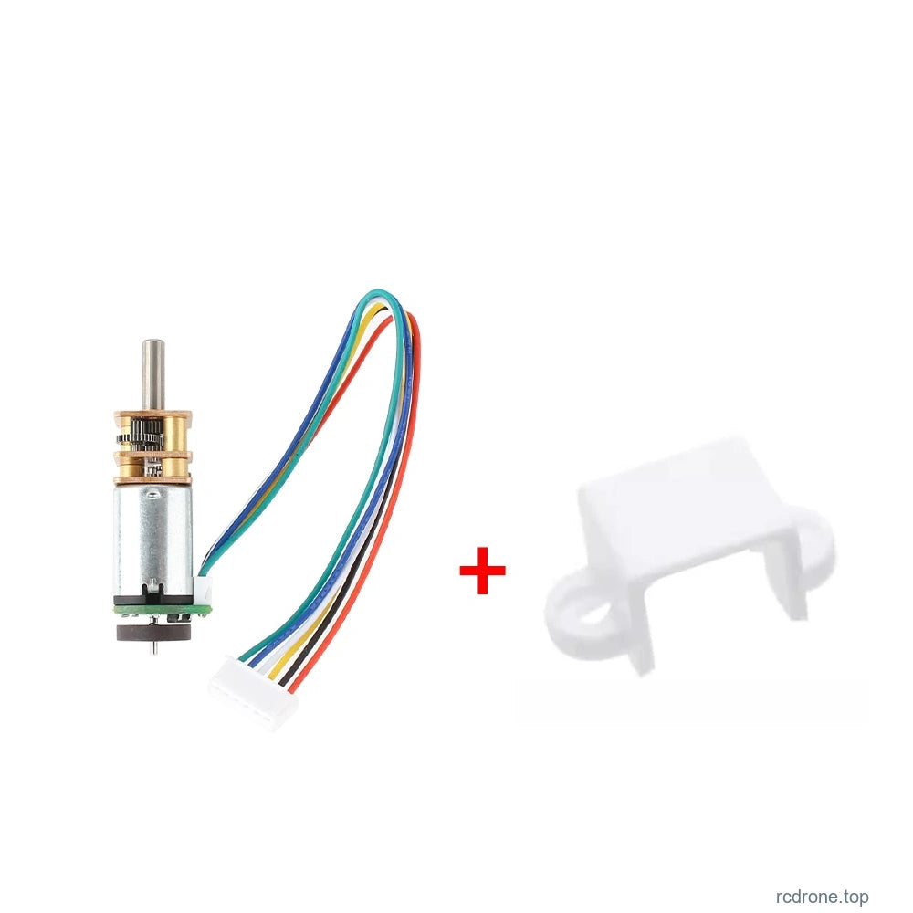 One N20 encoder motor plus one white mounting bracket; bracket package only