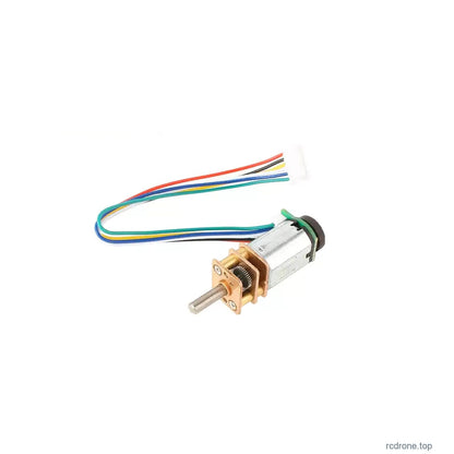 Metal-geared Hall encoder motor assembly
