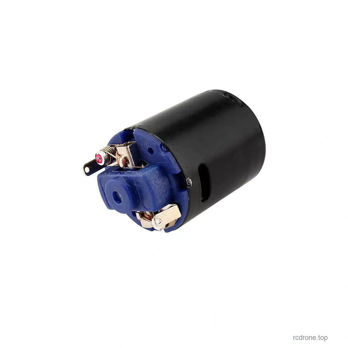 CHR-RD370 rear angle with blue brush end cap and terminals