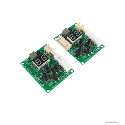 Two alternative standard stepper driver board views, not a two-board package