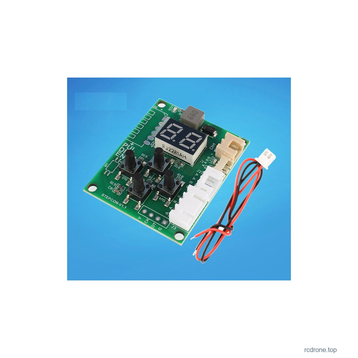 Stepper driver product photograph, 1