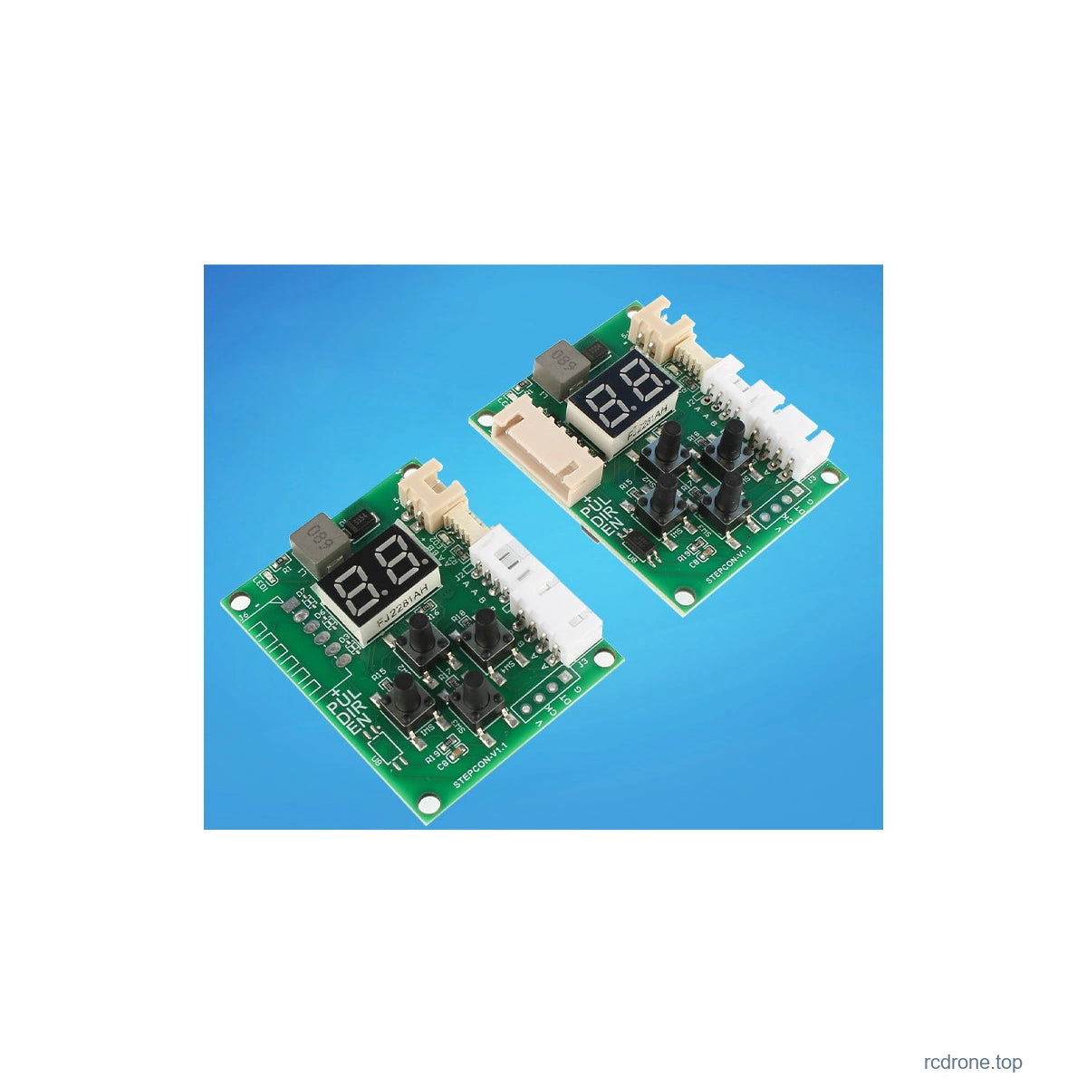 Stepper driver product photograph, 2