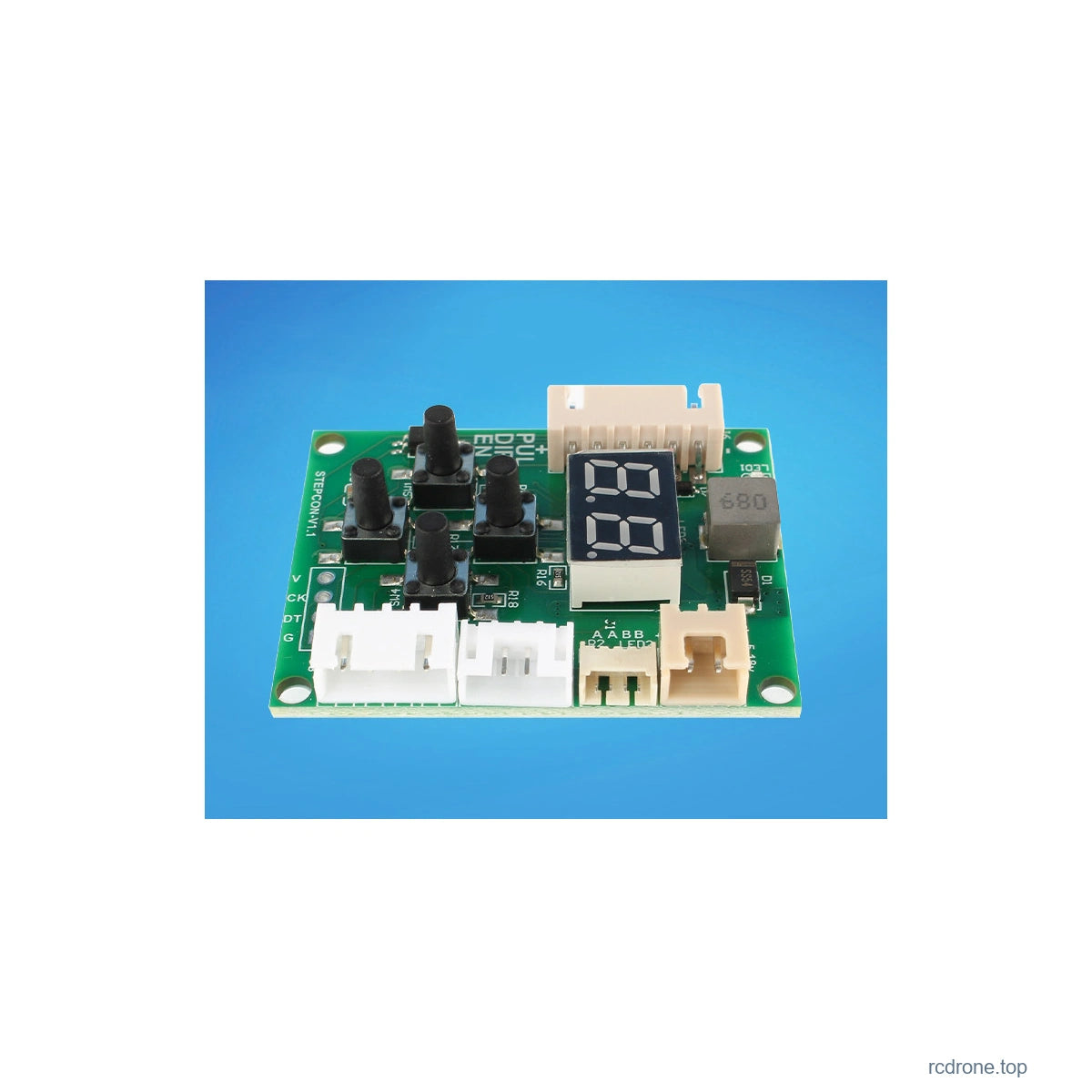 Stepper driver product photograph, 3