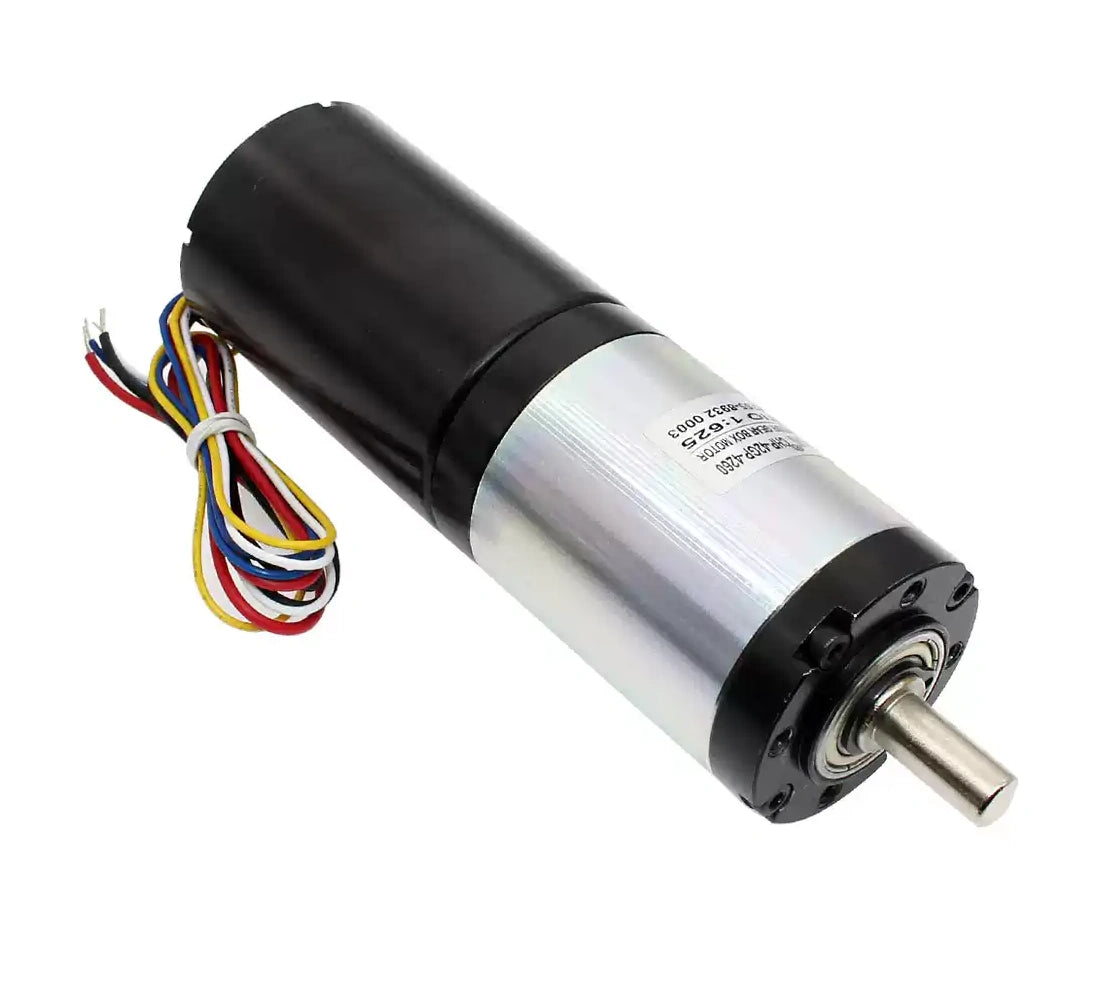 42GP-BLDC4260 motor front angled view