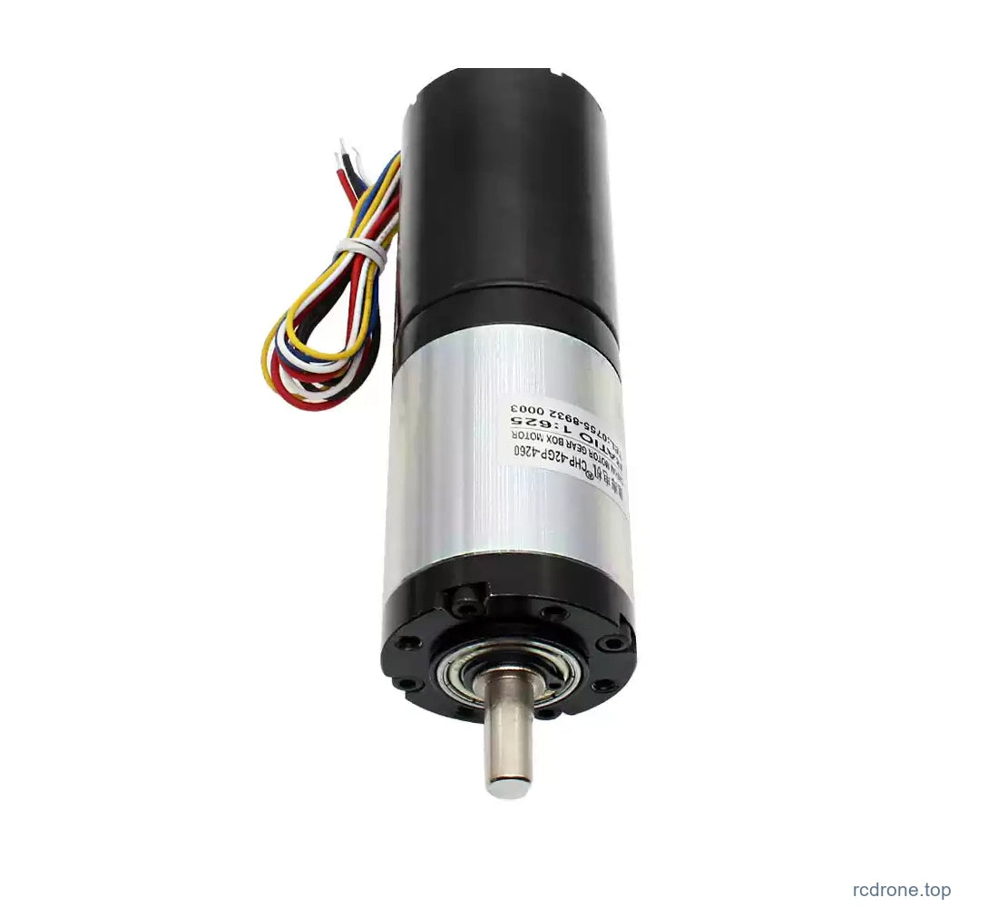 42GP-BLDC4260 motor shaft/front view