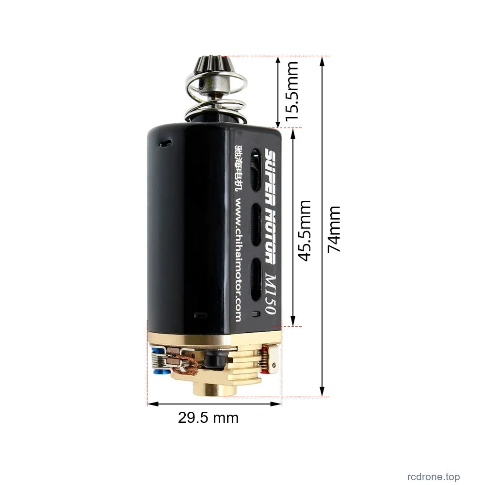 82# short-shaft480 motor with complete original dimension references in mm