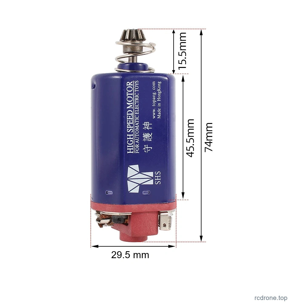 86# short-shaft480 motor with complete original dimension references in mm