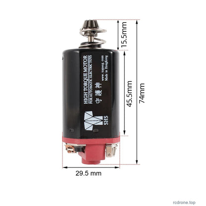87# short-shaft480 motor with complete original dimension references in mm