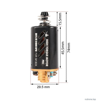88# short-shaft480 motor with complete original dimension references in mm