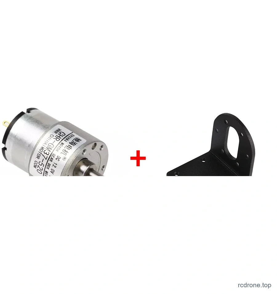 CHR-GM37-520 - Motor + Mounting Bracket