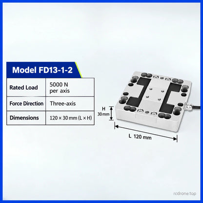 FD13-1-2 / 5000 N per axis
