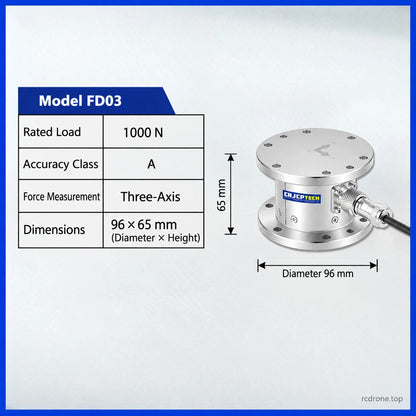 FD03 / 1000 N per axis