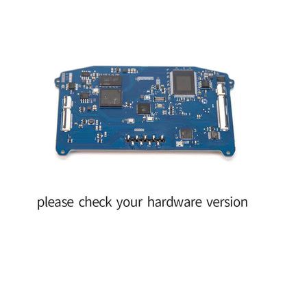 Cobra X goggle mainboard PCB with note “please check your hardware version”