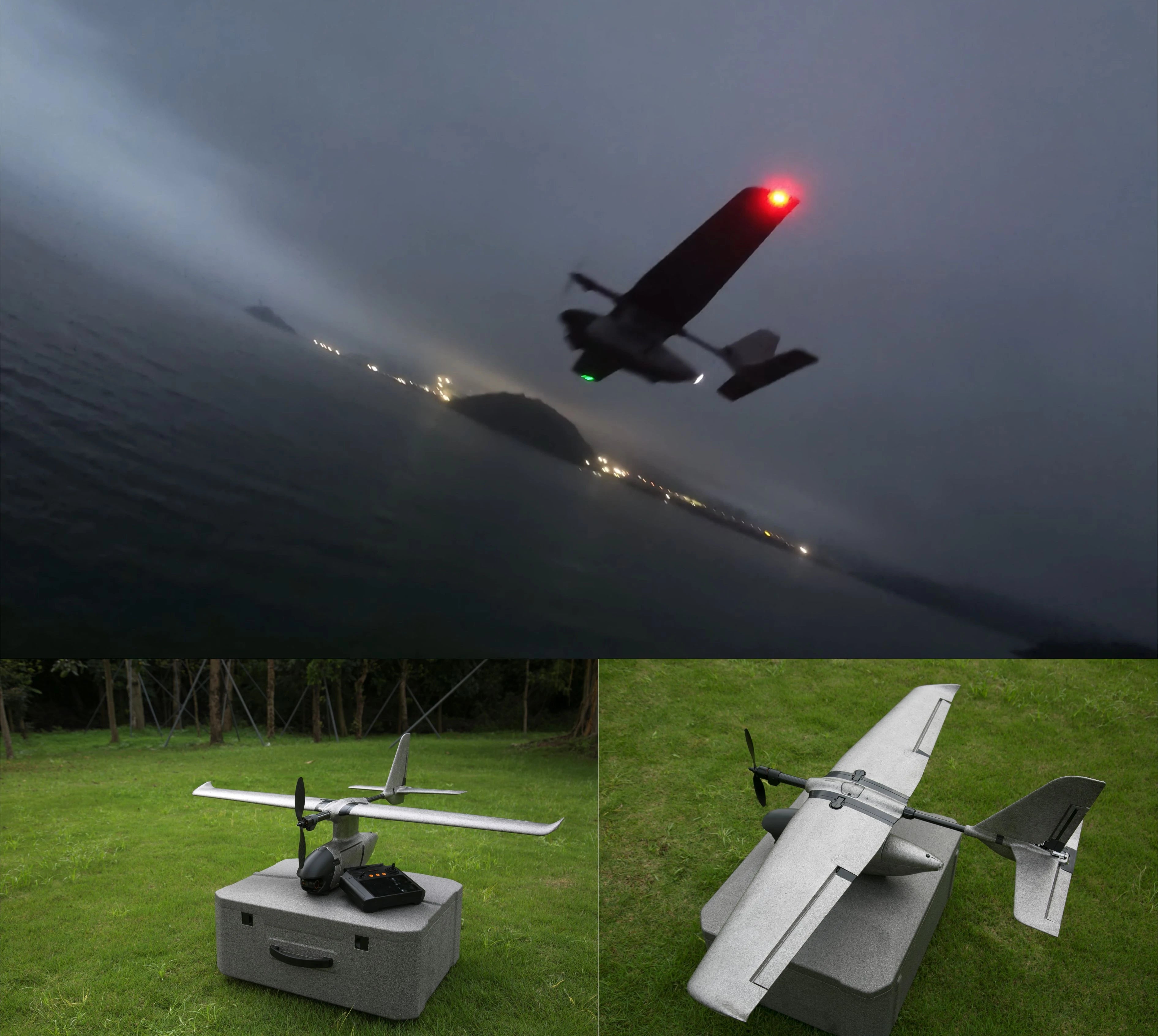 HAOHAN Firefly Modular & Multi-Mount FPV Patrol Drone Support VTOL 1080mm Wingspan EPP RC Airplane PNP / SEMI Version Hao Han Firfly FPV Drone Specifications