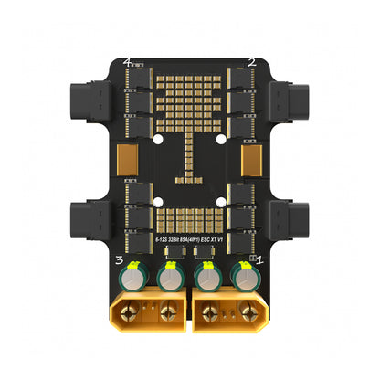 BrotherHobby Returner XT V1 4-in-1 ESC board with 6–12S 32-bit 85A marking and dual power terminals