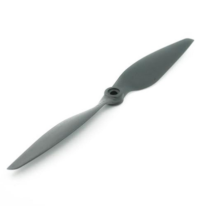 HQProp Multi-Rotor Propeller two-blade prop in gray, isolated on white background