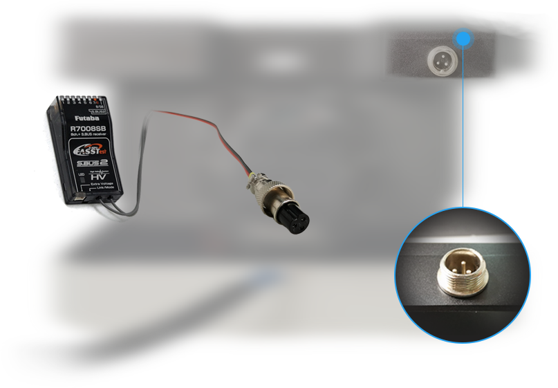 Low-latency dual-band Wi-Fi for stable video and data transmission to host computer.