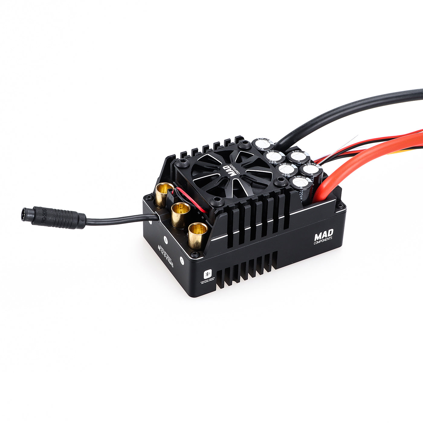 ESC براشلس سنسورد MAD MAX10 200A HV 6-12s برای ماشین مدل RC مقیاس 1/5