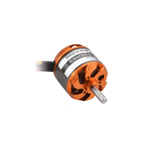 Flashhobby D-Power D3536 fixed wing brushless outrunner motor with orange housing and steel shaft
